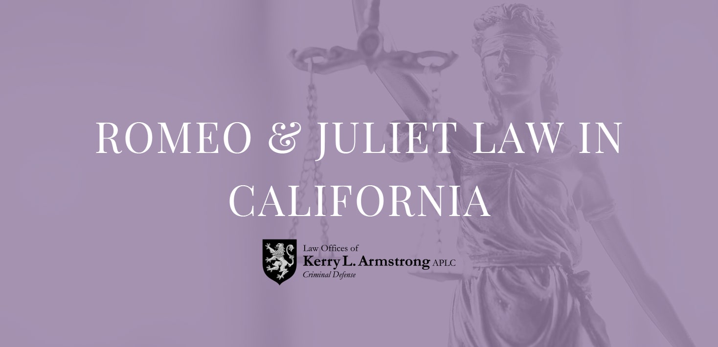 California Romeo and Juliet Laws