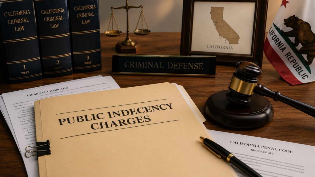 public indecency california 